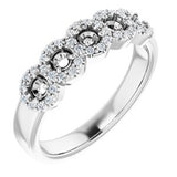 14K White 1/2 CTW Diamond Anniversary Band-122830:60002:P-ST-WBC