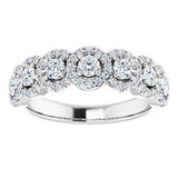 14K White 3/4 CTW Diamond Anniversary Band-122806:60003:P-ST-WBC