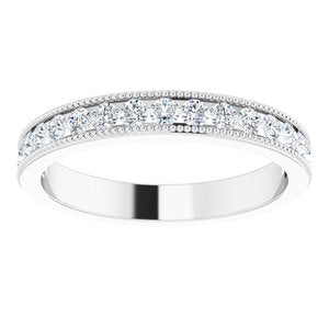 14K White 1/2 CTW Diamond Anniversary Band-122754:601:P-ST-WBC