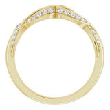 14K Yellow 1/4 CTW Diamond Anniversary Band-122782:6001:P-ST-WBC