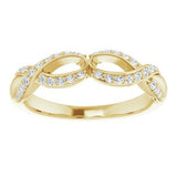 14K Yellow 1/4 CTW Diamond Anniversary Band-122782:6001:P-ST-WBC