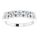 Platinum 1 CTW Diamond Anniversary Band-122859:60018:P-ST-WBC