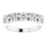 14K White 1 1/6 CTW Diamond Anniversary Band-122859:60004:P-ST-WBC