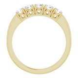 14K Yellow 1/2 CTW Diamond Anniversary Band-122859:60006:P-ST-WBC