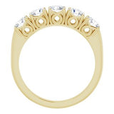 14K Yellow 1 1/6 CTW Diamond Anniversary Band-122859:60009:P-ST-WBC