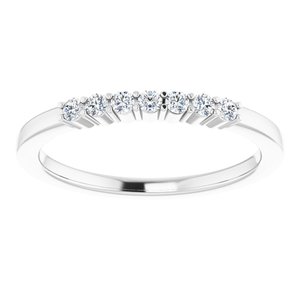 Platinum 1/6 CTW Diamond Anniversary Band-122844:60019:P-ST-WBC