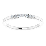 Platinum 1/10 CTW Diamond Anniversary Band-122844:60018:P-ST-WBC