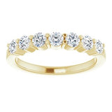 14K Yellow 3/4 CTW Diamond Anniversary Band-122844:60011:P-ST-WBC