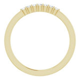 14K Yellow 1/10 CTW Diamond Anniversary Band-122844:60006:P-ST-WBC