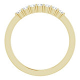 14K Yellow 1/5 CTW Diamond Anniversary Band-122844:60008:P-ST-WBC