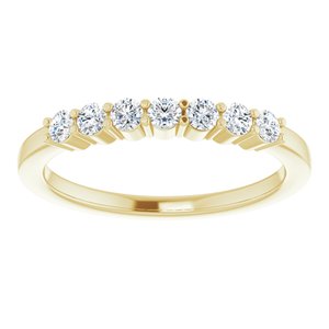 14K Yellow 1/3 CTW Diamond Anniversary Band-122844:60009:P-ST-WBC