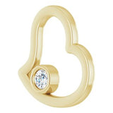 14K Yellow 1/10 CTW Diamond Pendant-86383:60000:P-ST-WBC