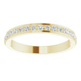 14K Yellow 1/4 CTW Diamond Anniversary Band-122974:602:P-ST-WBC