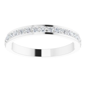 14K White 1/4 CTW Diamond Anniversary Band-122974:600:P-ST-WBC