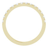 14K Yellow 3/8 CTW Diamond Anniversary Band-122974:604:P-ST-WBC