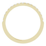 14K Yellow 1/4 CTW Diamond Anniversary Band-122974:602:P-ST-WBC