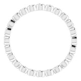 Platinum 1/3 CTW Diamond Eternity Band Size 6.5-122967:6011:P-ST-WBC