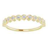 14K Yellow 1/5 CTW Diamond Anniversary Band-122968:601:P-ST-WBC