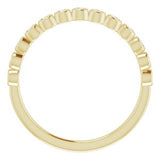 14K Yellow 1/5 CTW Diamond Anniversary Band-122968:601:P-ST-WBC