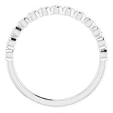 14K White 1/5 CTW Diamond Anniversary Band-122968:600:P-ST-WBC