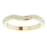 14K Yellow 1/4 CTW Diamond Anniversary Band-123010:602:P-ST-WBC