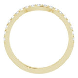 14K Yellow 1/4 CTW Diamond Anniversary Band-123010:602:P-ST-WBC