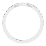Platinum 1/4 CTW Diamond Anniversary Band-123010:604:P-ST-WBC