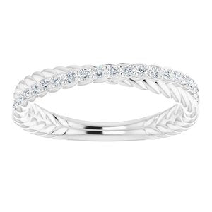 14K White 1/5 CTW Diamond Anniversary Band-122982:600:P-ST-WBC