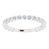 14K White 3/4 CTW Diamond Anniversary Band-123013:601:P-ST-WBC