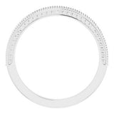 14K White 1/10 CTW Diamond Anniversary Band-123027:600:P-ST-WBC