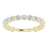 14K Yellow 1 1/6 CTW Diamond Anniversary Band-123013:606:P-ST-WBC