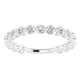 Platinum 1 1/6 CTW Diamond Anniversary Band-123013:608:P-ST-WBC