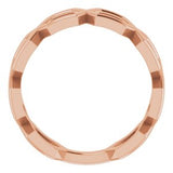 14K Rose Geometric Ring-51665:103:P-ST-WBC