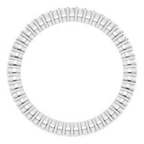 Platinum 3/8 CTW Diamond Eternity Band Size 7-122980:60203:P-ST-WBC