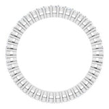 Platinum 3/8 CTW Diamond Eternity Band Size 5.5-122980:60182:P-ST-WBC