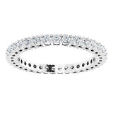 Platinum 3/4 CTW Diamond Eternity Band Size 6.5-122980:60198:P-ST-WBC