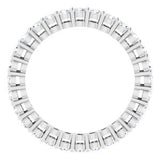 Platinum 7/8 CTW Diamond Eternity Band Size 4.5-122980:60171:P-ST-WBC