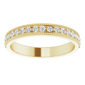 14K Yellow 1/4 CTW Diamond Anniversary Band-123069:601:P-ST-WBC