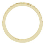 14K Yellow 1/4 CTW Diamond Anniversary Band-123069:601:P-ST-WBC