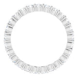 14K White 3/4 CTW Diamond Eternity Band Size 4-121935:600:P-ST-WBC