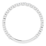 14K White 1/3 CTW Diamond Anniversary Band-123208:600:P-ST-WBC