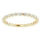 14K Yellow 1/3 CTW Diamond Anniversary Band-123208:601:P-ST-WBC