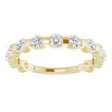 14K Yellow 1/2 CTW Diamond Anniversary Band-123208:606:P-ST-WBC