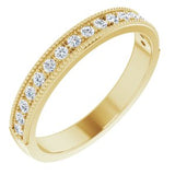 14K Yellow 1/4 CTW Diamond Anniversary Band-123069:601:P-ST-WBC