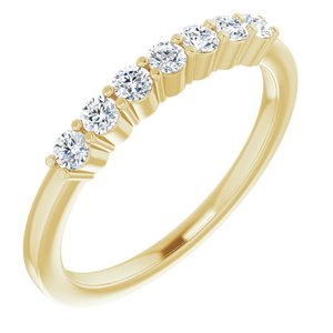 14K Yellow 1/3 CTW Diamond Anniversary Band-122844:60009:P-ST-WBC