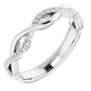 14K White 1/8 CTW Diamond Anniversary Band-122961:600:P-ST-WBC