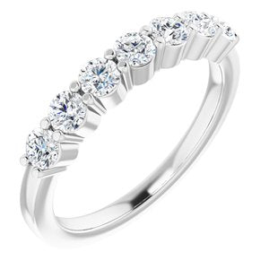 Platinum 3/4 CTW Diamond Anniversary Band-122844:60023:P-ST-WBC