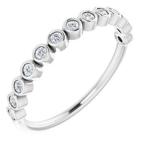 Platinum 1/5 CTW Diamond Anniversary Band-122968:603:P-ST-WBC