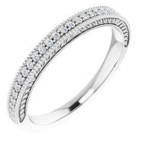 14K White 1/10 CTW Diamond Anniversary Band-123027:600:P-ST-WBC