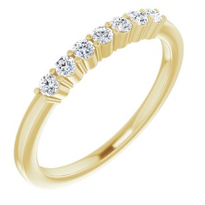 14K Yellow 1/5 CTW Diamond Anniversary Band-122844:60008:P-ST-WBC